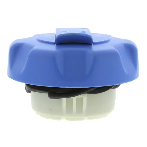 DEF105 – MOTOR RAD AM Diesel Emissions Fluid Filler Cap, For Use With Mack/ Volvo Models Blue Plastic